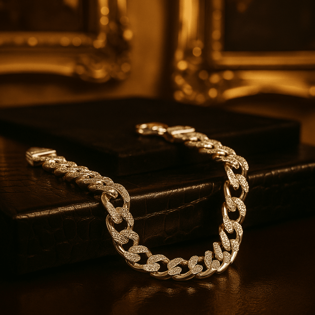 The 925 Sterling Silver Cuban Bracelet - Celestora - India - - - Bracelet for Men, Boys, Gift for Men, Brother, Boyfriend, Husband