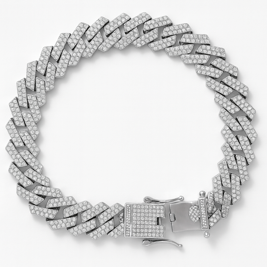 925 Sterling Silver Royal Ice Bracelet