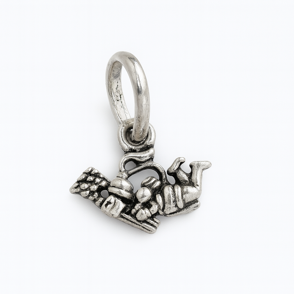 The 925 Sterling Silver Hanuman Pendant | Unisex | Without Chain