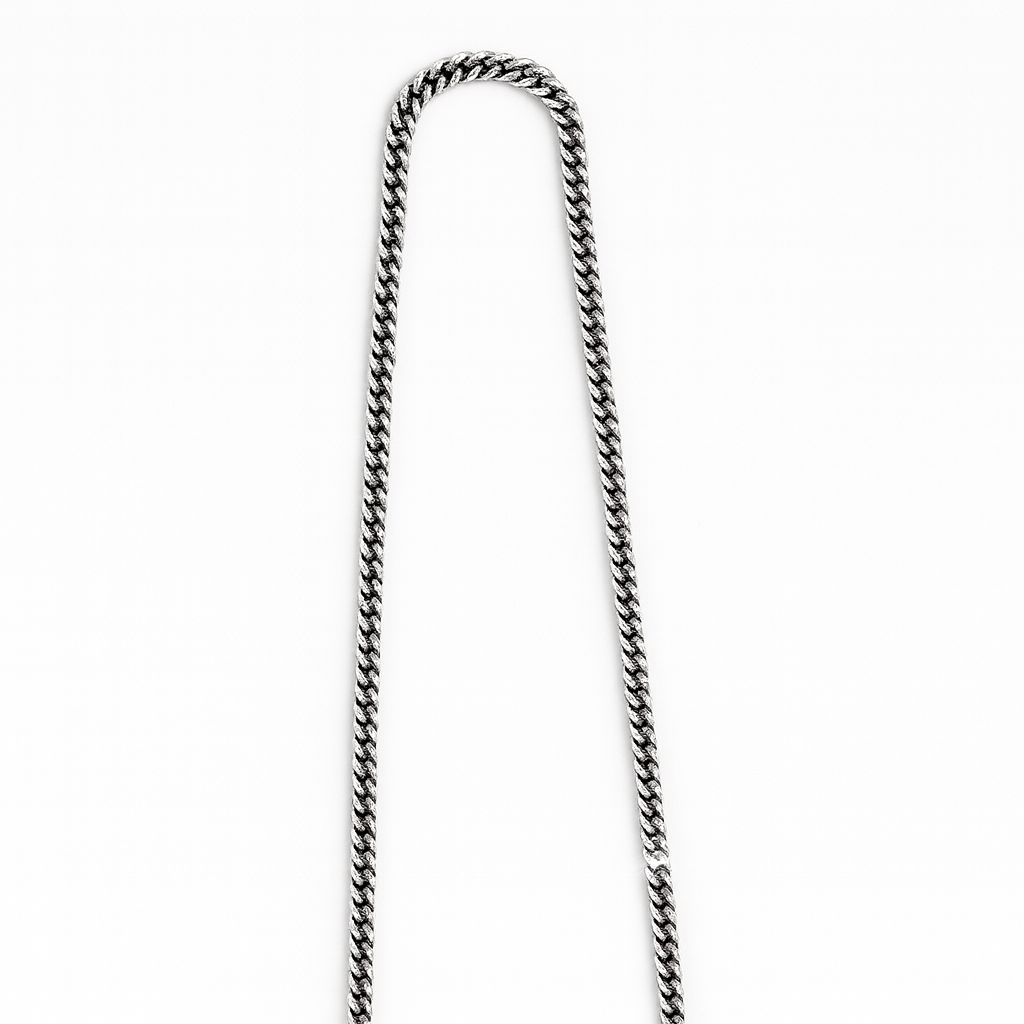 925 Sterling Silver Sleek Minimal Cuban Chain (20 inches)