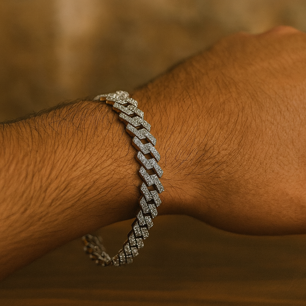 925 Sterling Silver Royal Ice Bracelet