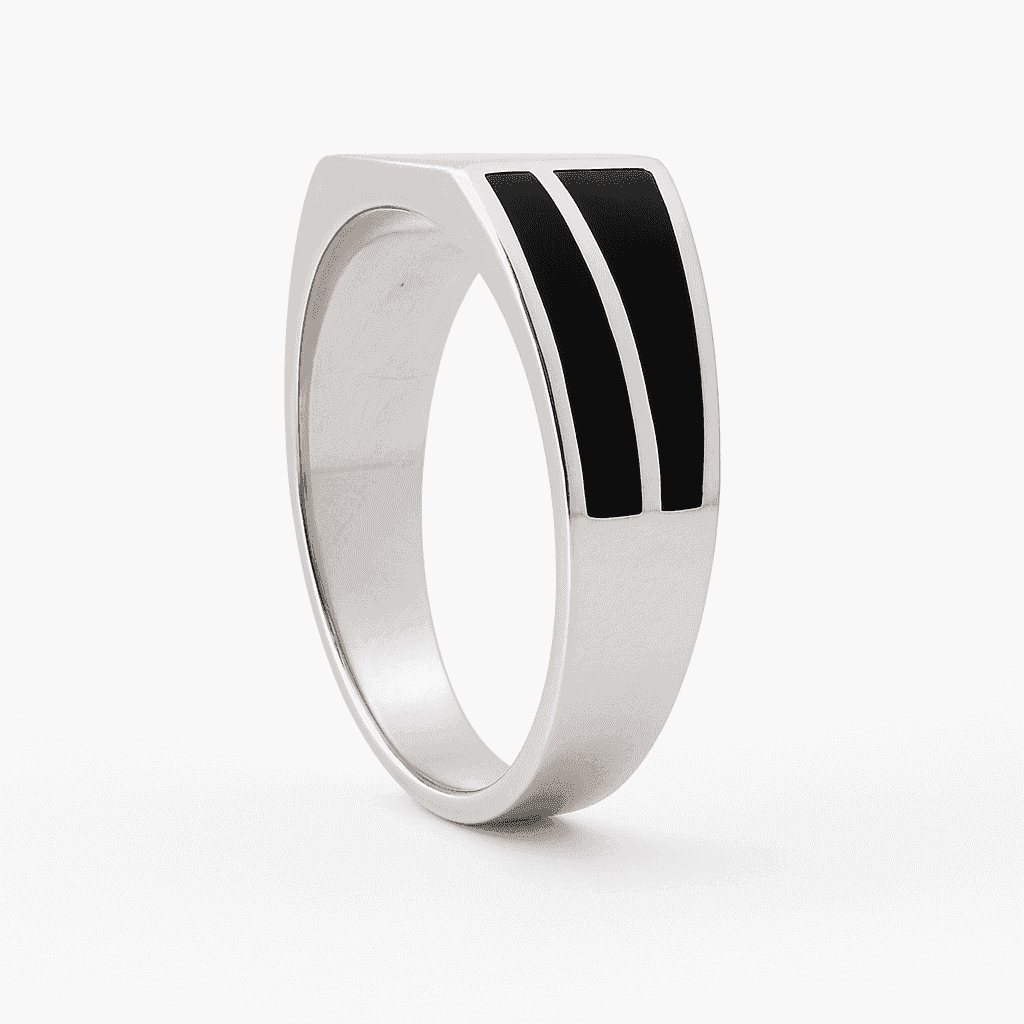 The 925 Sterling Silver Balance Ring - Celestora - India - Calmness / 10 - - Ring for Men, Boys, Gift for Men, Brother, Boyfriend, Husband