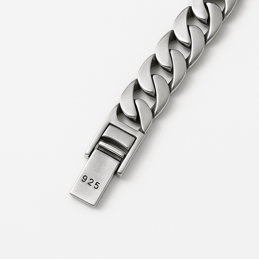 The 925 Sterling Silver Italian Cuban Bracelet (Miami Style) - Celestora - India - - - Bracelet for Men, Boys, Gift for Men, Brother, Boyfriend, Husband