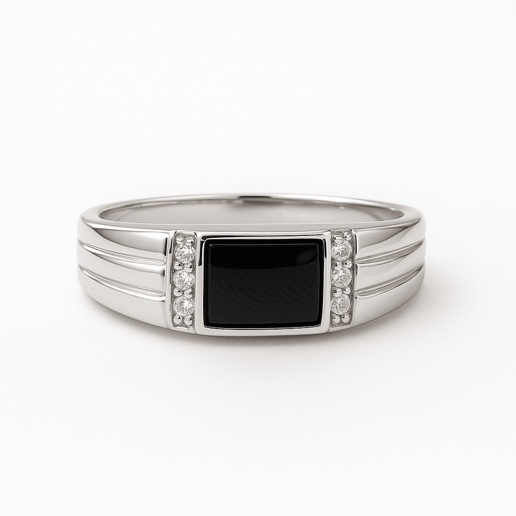 The 925 Sterling Silver Power Bar Ring - Celestora - India - - - Ring for Men, Boys, Gift for Men, Brother, Boyfriend, Husband