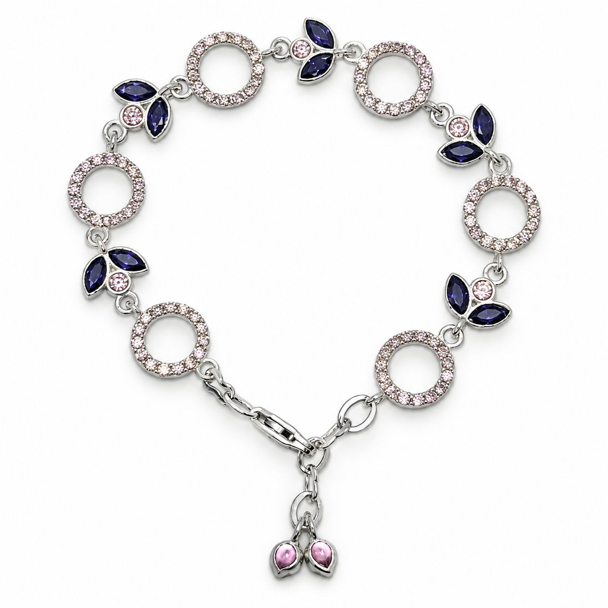 Classy lavender purpole stone silver bracelet product image 8 [product-intake-media:6174c070-b54d-4e0f-b819-b470d61e71a9]