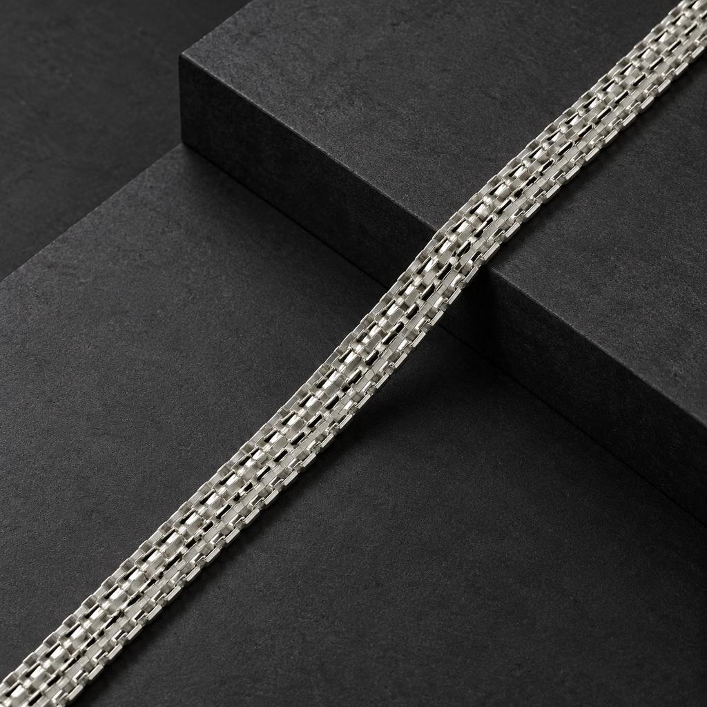 Premium extra high rhodium polished silver chain product image 8 [product-intake-media:44623608-757a-4129-84b2-29da98fabccf]