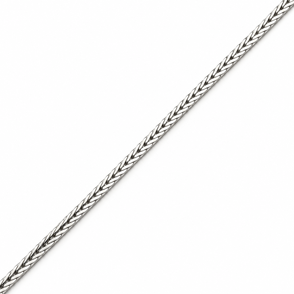 Silver Flat Franco Chain with Lobster Clasp product image 8 [product-intake-media:7274ac41-968a-4c7a-9f8f-d1c8b07f95c6]