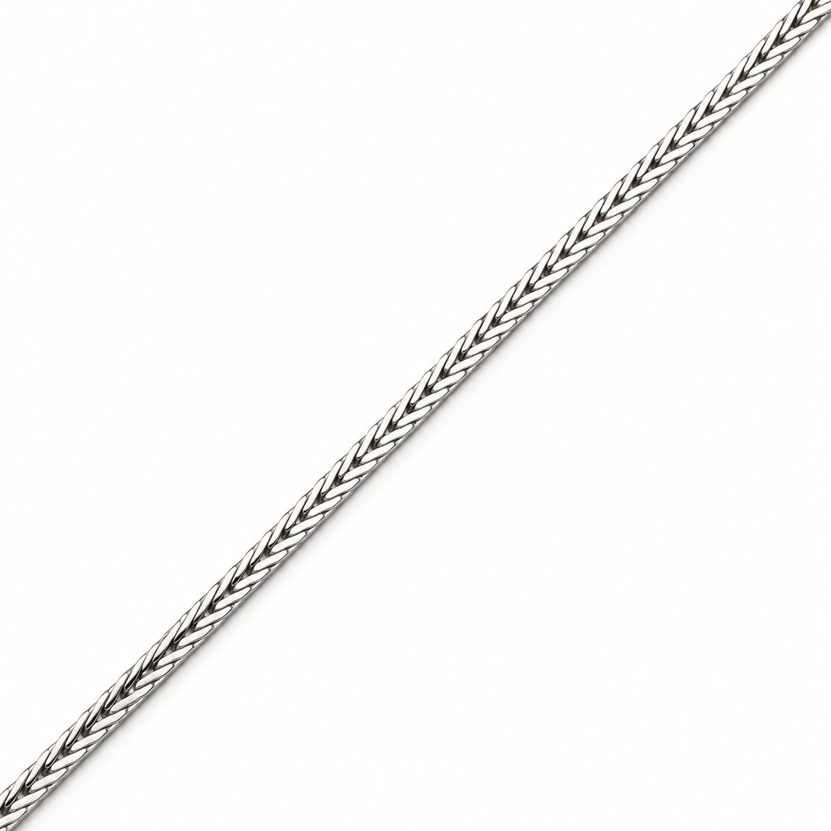 Silver Flat Franco Chain with Lobster Clasp product image 8 [product-intake-media:7274ac41-968a-4c7a-9f8f-d1c8b07f95c6]