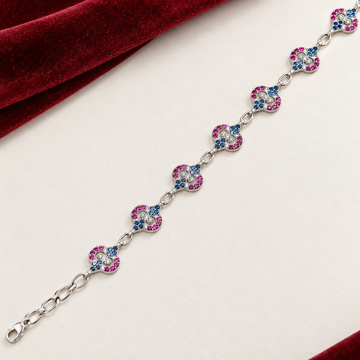 Elegant multi vibrant colored stone silver bracelet product image 11 [product-intake-media:ea4a77d5-62b2-4222-9e1b-c7bda7e01aca]