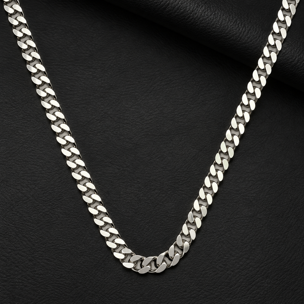 Silver Flat Curb Link Chains, 24 Inch, 4.5 mm product image 18 [product-intake-media:19c6a615-c8b1-484f-982c-de178fdde331]