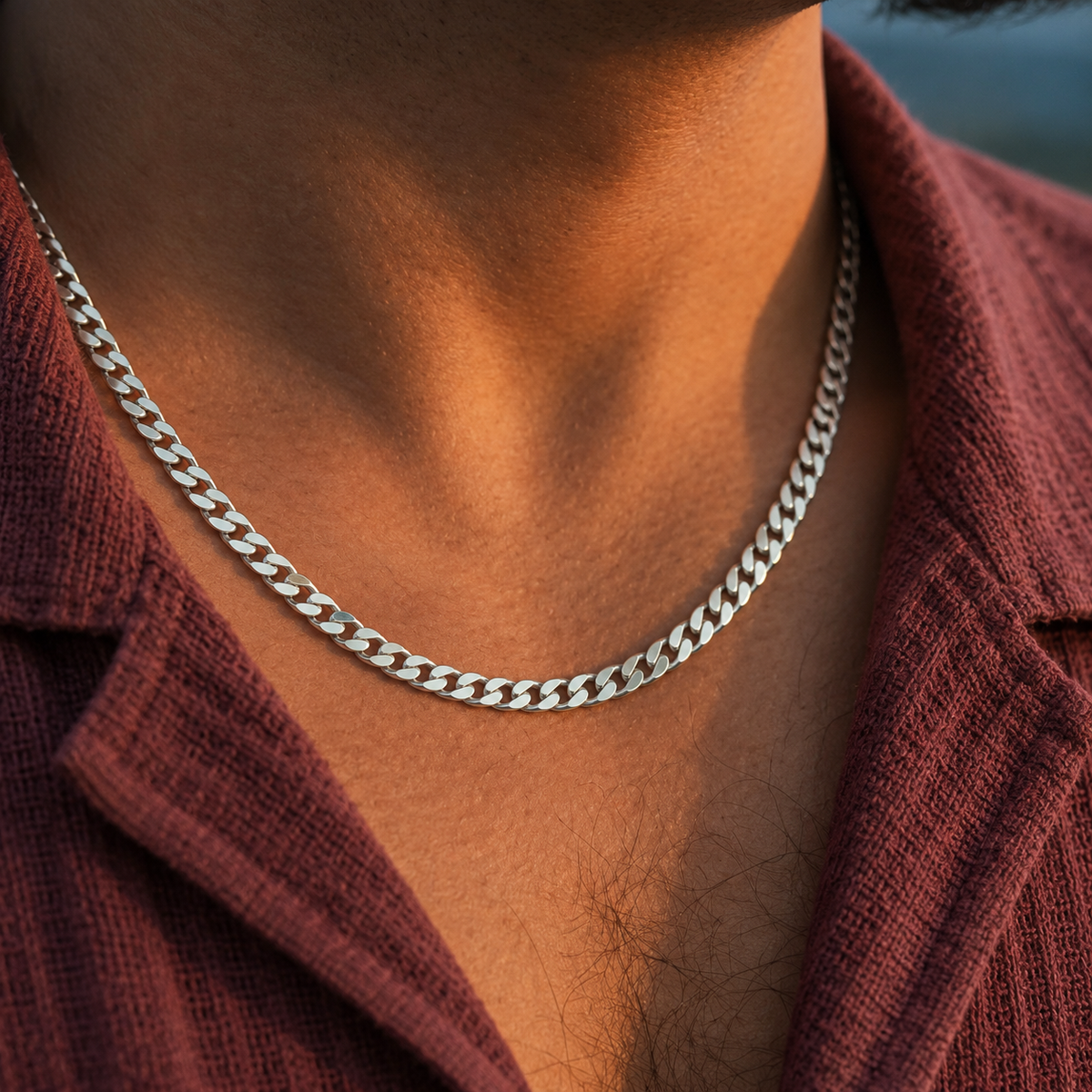 Silver Flat Curb Link Chains, 24 Inch, 4.5 mm product image 22 [product-intake-media:17a7f06e-47fb-448f-991c-710ffbd33413]