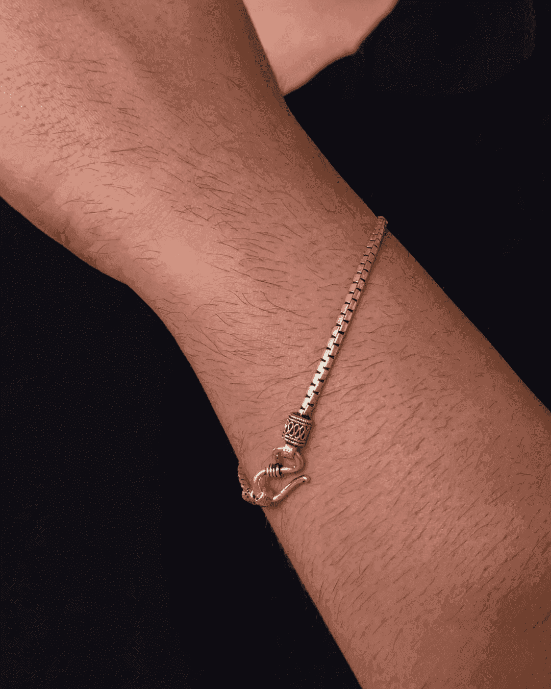 The 925 Sterling Silver Signature Bracelet - Celestora - India - Infinity | 8 inches - - Bracelet for Men, Boys, Gift for Men, Brother, Boyfriend, Husband