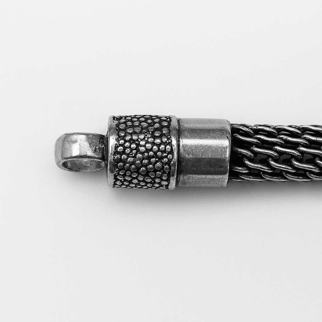The 925 Sterling Silver Braided Bracelet - Celestora - India - - - Bracelet for Men, Boys, Gift for Men, Brother, Boyfriend, Husband