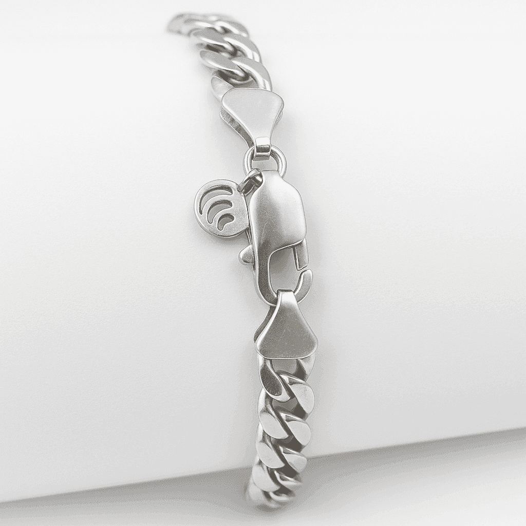 The 925 Sterling Silver Eclipse Bracelet | Blue Stone | Inspired by Salman Khan’s Iconic Style - Celestora - India - - - Bracelet for Men, Boys, Gift for Men, Brother, Boyfriend, Husband