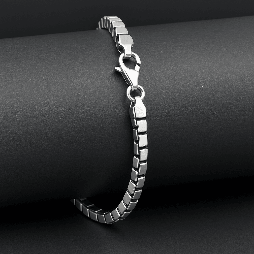The 925 Sterling Silver Premium Imported Gifting Bracelet - Celestora - India - - - Bracelet for Men, Boys, Gift for Men, Brother, Boyfriend, Husband