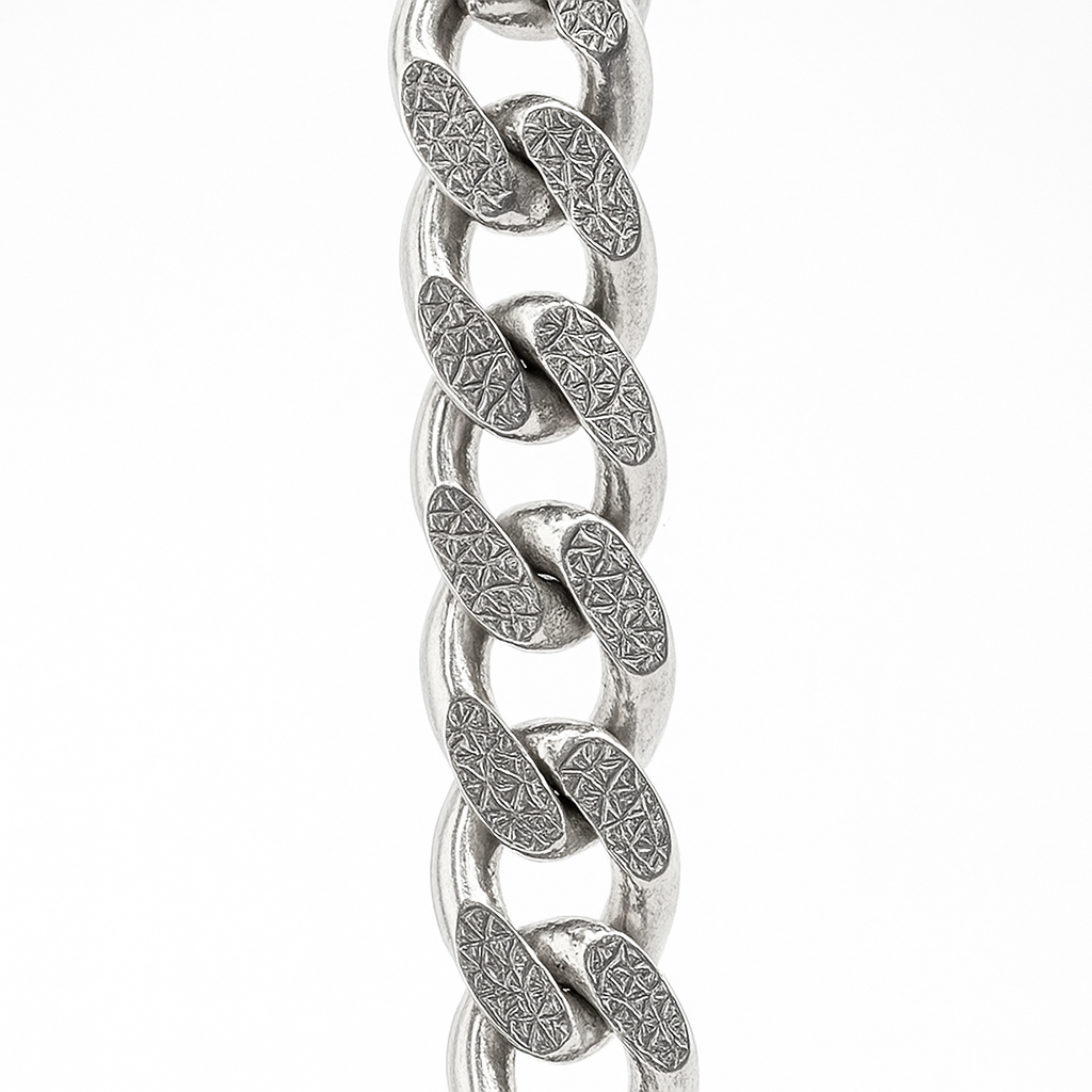 The  925 Sterling Silver Cuban Bracelet