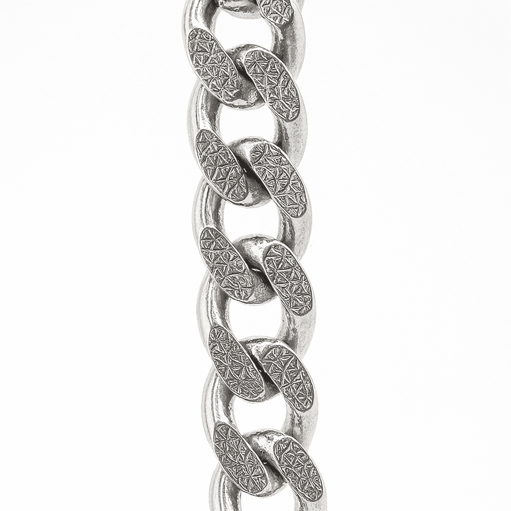 The 925 Sterling Silver Cuban Bracelet - Celestora - India - Victory - - Bracelet for Men, Boys, Gift for Men, Brother, Boyfriend, Husband