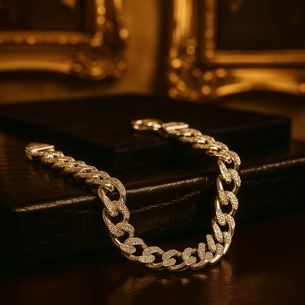 The  925 Sterling Silver Cuban Bracelet