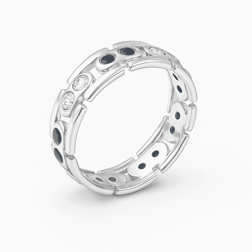 The 925 Sterling Silver King's Ring - Celestora - India - Emperor Ring / 9 - men - Ring