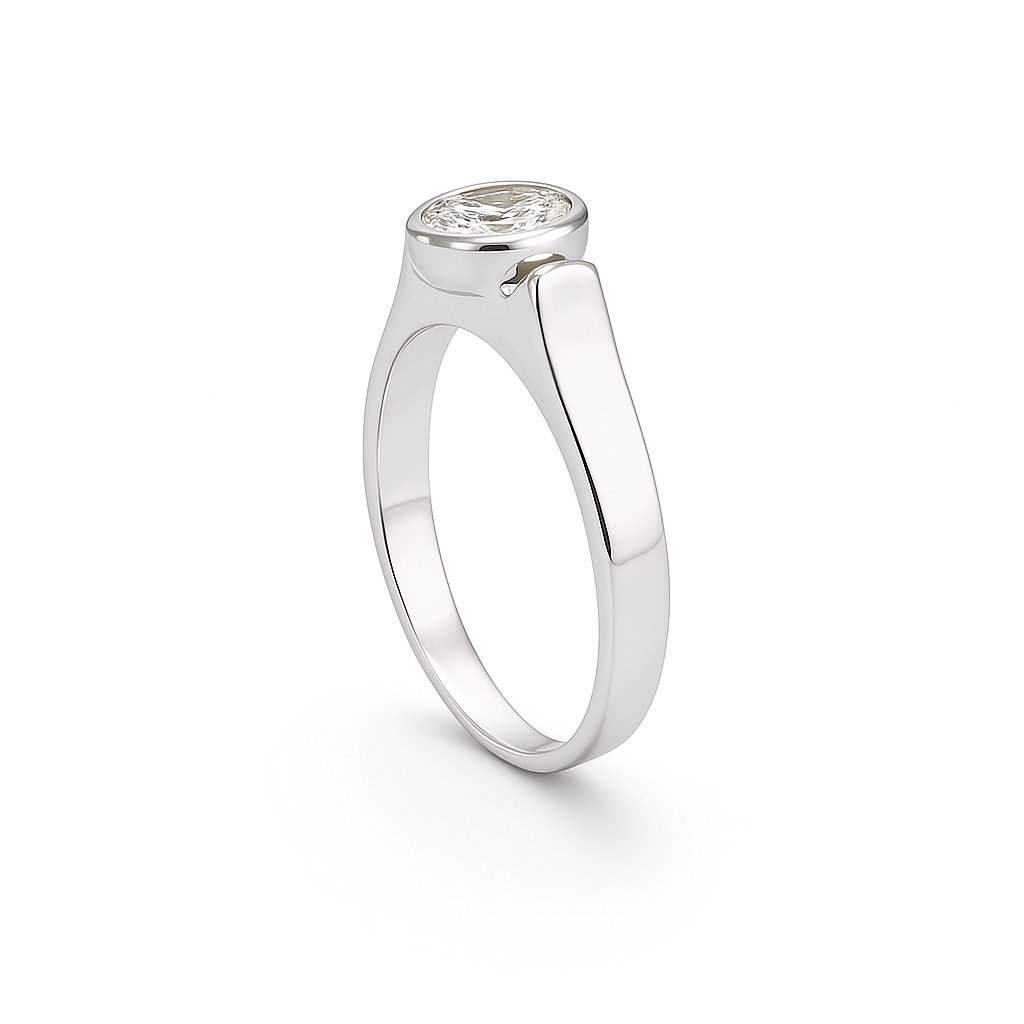 The 925 Sterling Silver Crown Ring