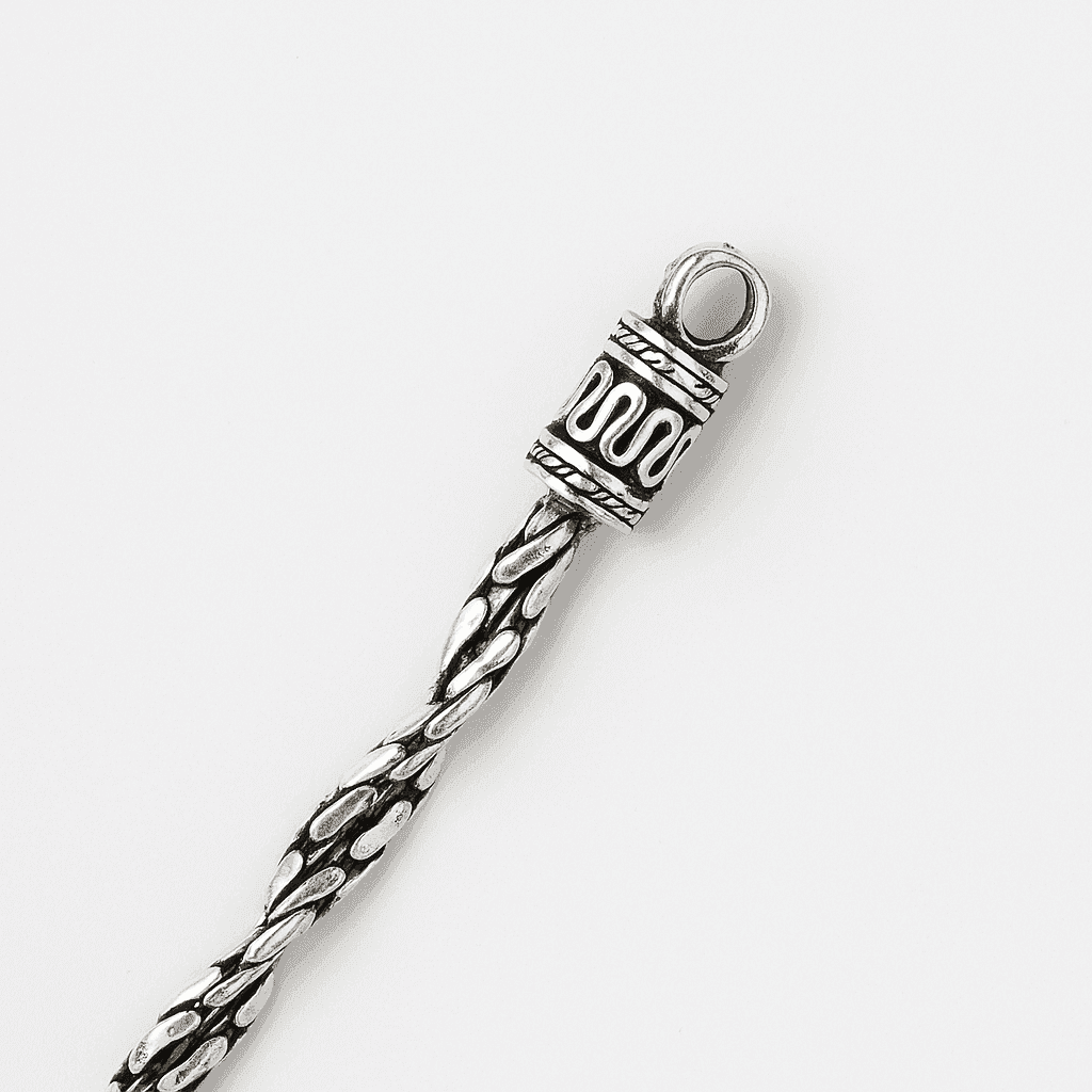 The 925 Sterling Silver Temple Chain - Celestora - India - 20 inches - - Chains for Men, Boys, Gift for Men, Brother, Boyfriend, Husband