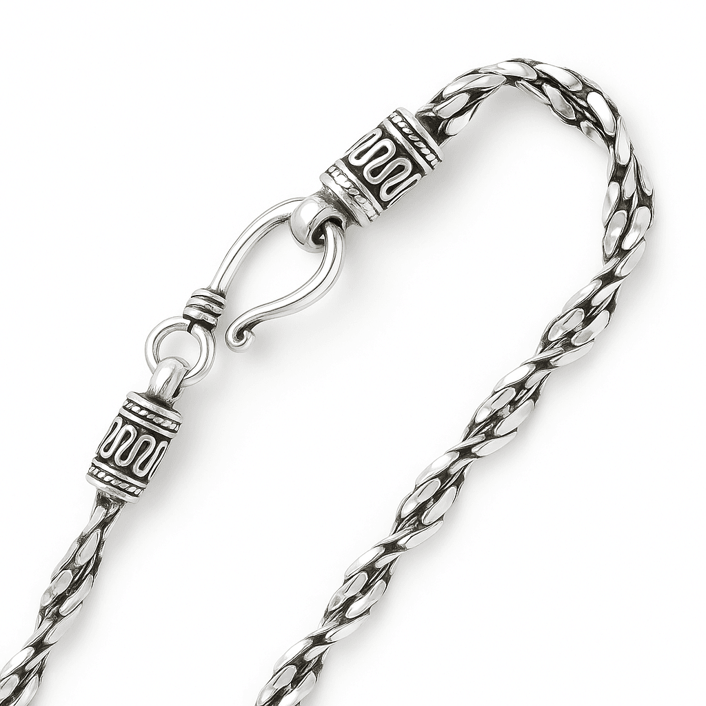 The 925 Sterling Silver Temple Chain - Celestora - India - - - Chains for Men, Boys, Gift for Men, Brother, Boyfriend, Husband
