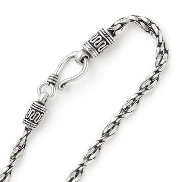 The 925 Sterling Silver Temple Chain - Celestora - India - 20 inches - men - Chains