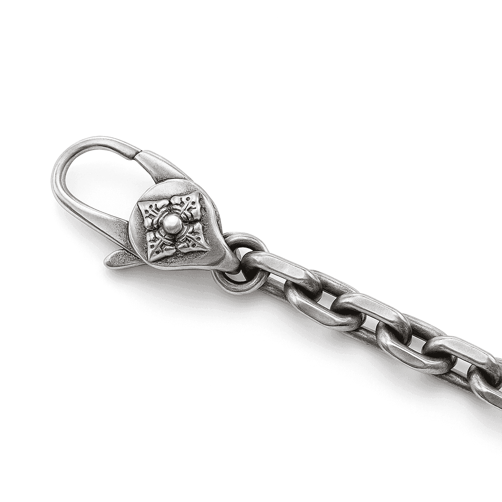 The 925 Sterling Silver Blackened Throne Chain (Rope Chain) - Celestora - India - - - Chains for Men, Boys, Gift for Men, Brother, Boyfriend, Husband