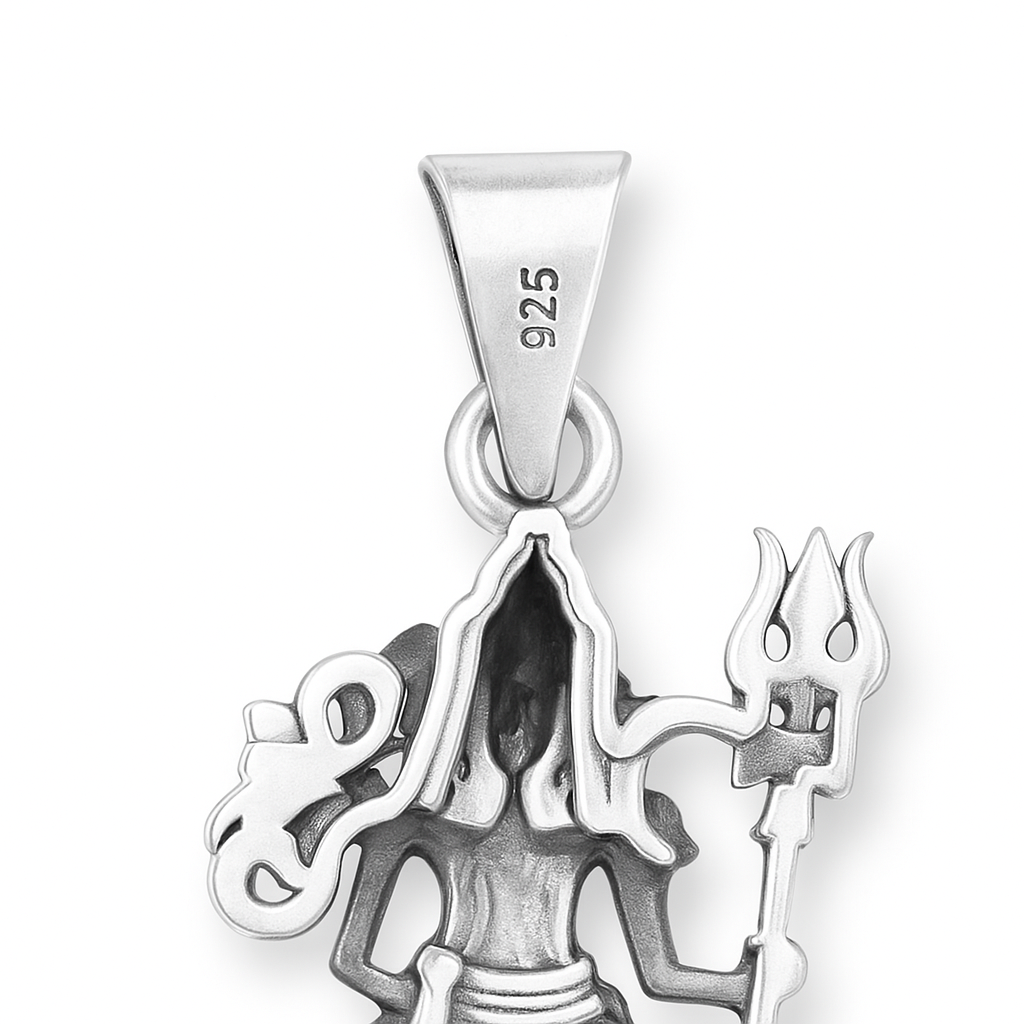 The 925 Sterling Silver Shiva Pendant | Unisex | Without Chain