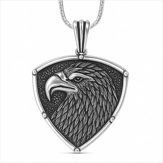 The 925 Sterling Silver Eagle Pendant