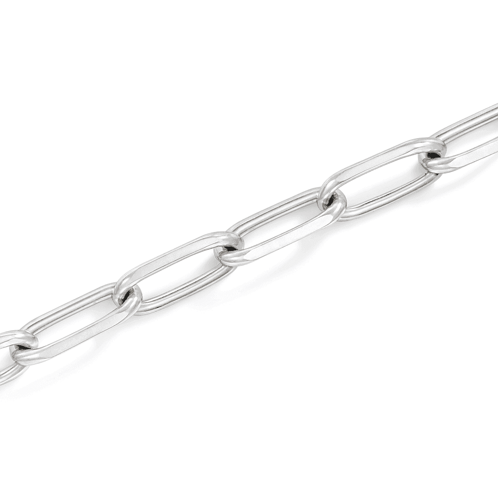The 925 Sterling Silver Rolo Cable Chain | Paperclip Link Chain - Celestora - India - - - Chains for Men, Boys, Gift for Men, Brother, Boyfriend, Husband