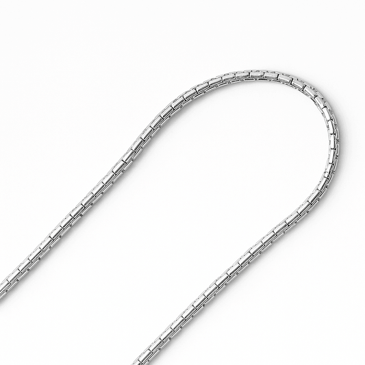 The 925 Sterling Silver Textured Snake Chain - Celestora - India - - - for Men, Boys, Gift for Men, Brother, Boyfriend, Husband