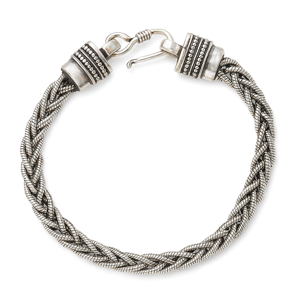 The 925 Sterling Silver Gravity Bracelet | Snake Chain