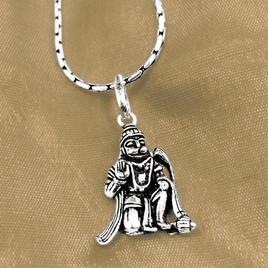 The 925 Sterling Silver Hanuman Pendant | Unisex | Without Chain - Celestora - India - - - God Pendant