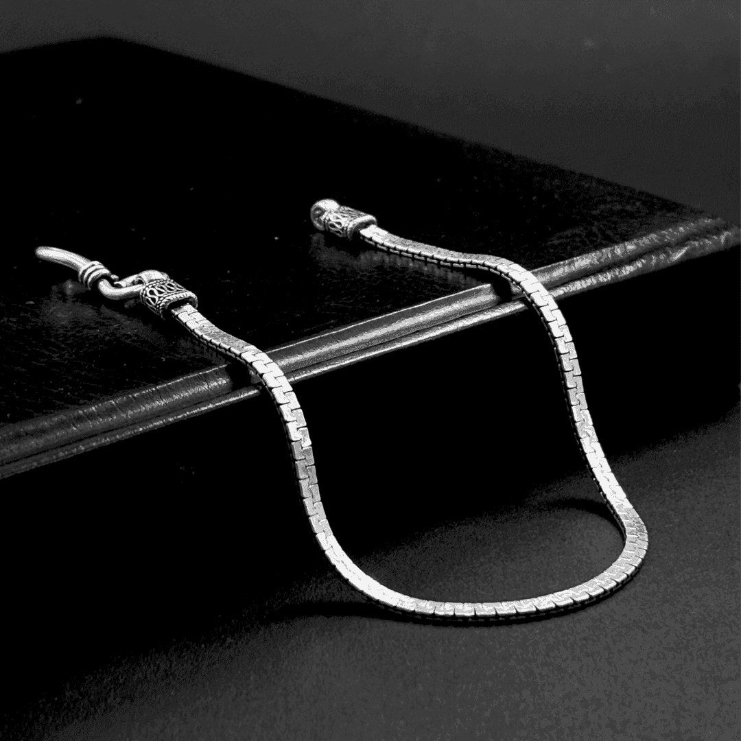 The 925 Sterling Silver Signature Bracelet - Celestora - India - - - Bracelet for Men, Boys, Gift for Men, Brother, Boyfriend, Husband