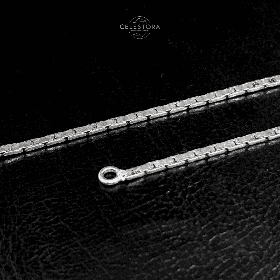 The 925 Sterling Silver Pulse Chain - Celestora - India - - - Chains for Men, Boys, Gift for Men, Brother, Boyfriend, Husband