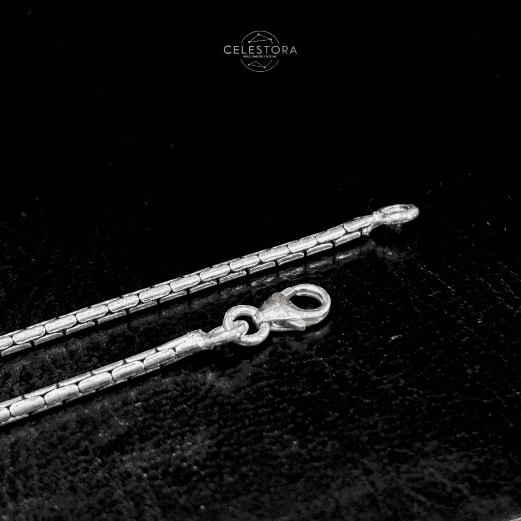 The 925 Sterling Silver Legacy Chain - Celestora - India - S-Hook Clasp - men - Chains