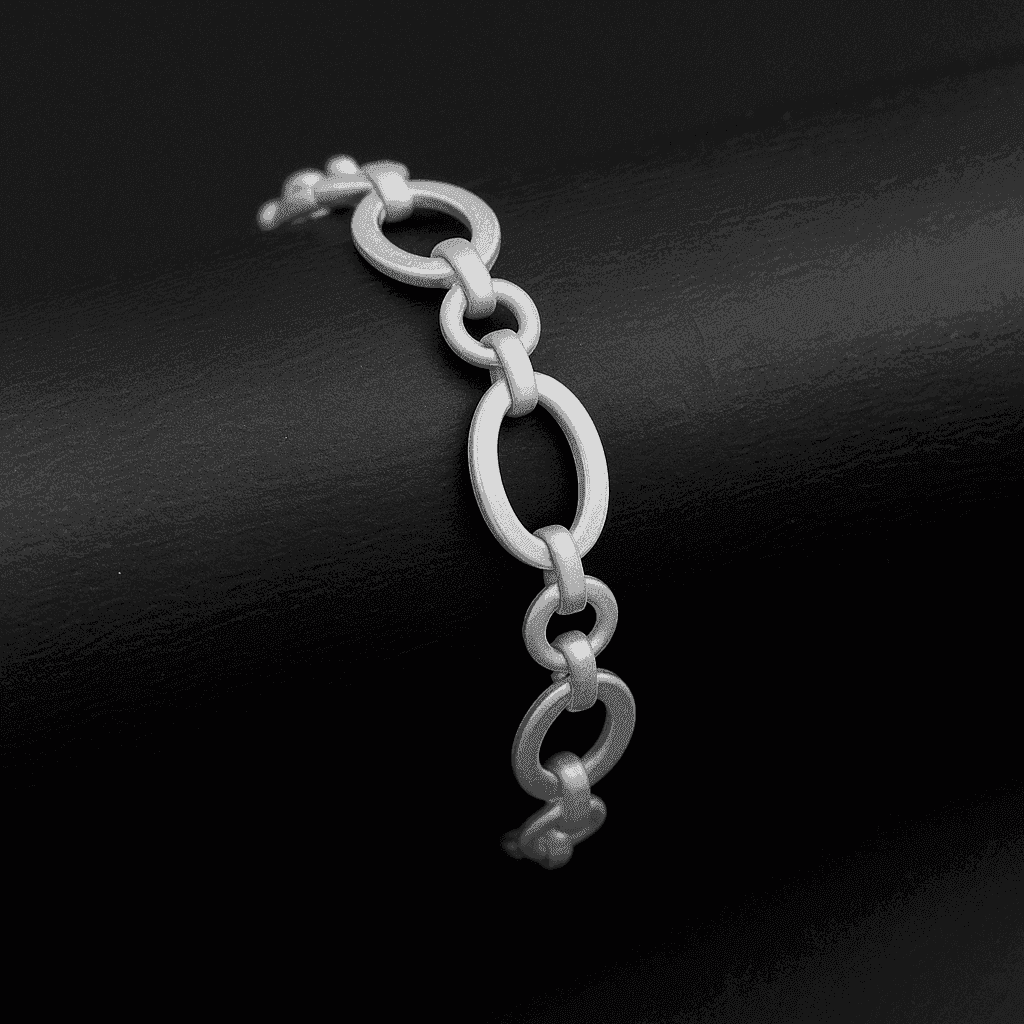 The 925 Sterling Silver Italian Bracelet - Celestora - India - Greek - - Bracelet for Men, Boys, Gift for Men, Brother, Boyfriend, Husband