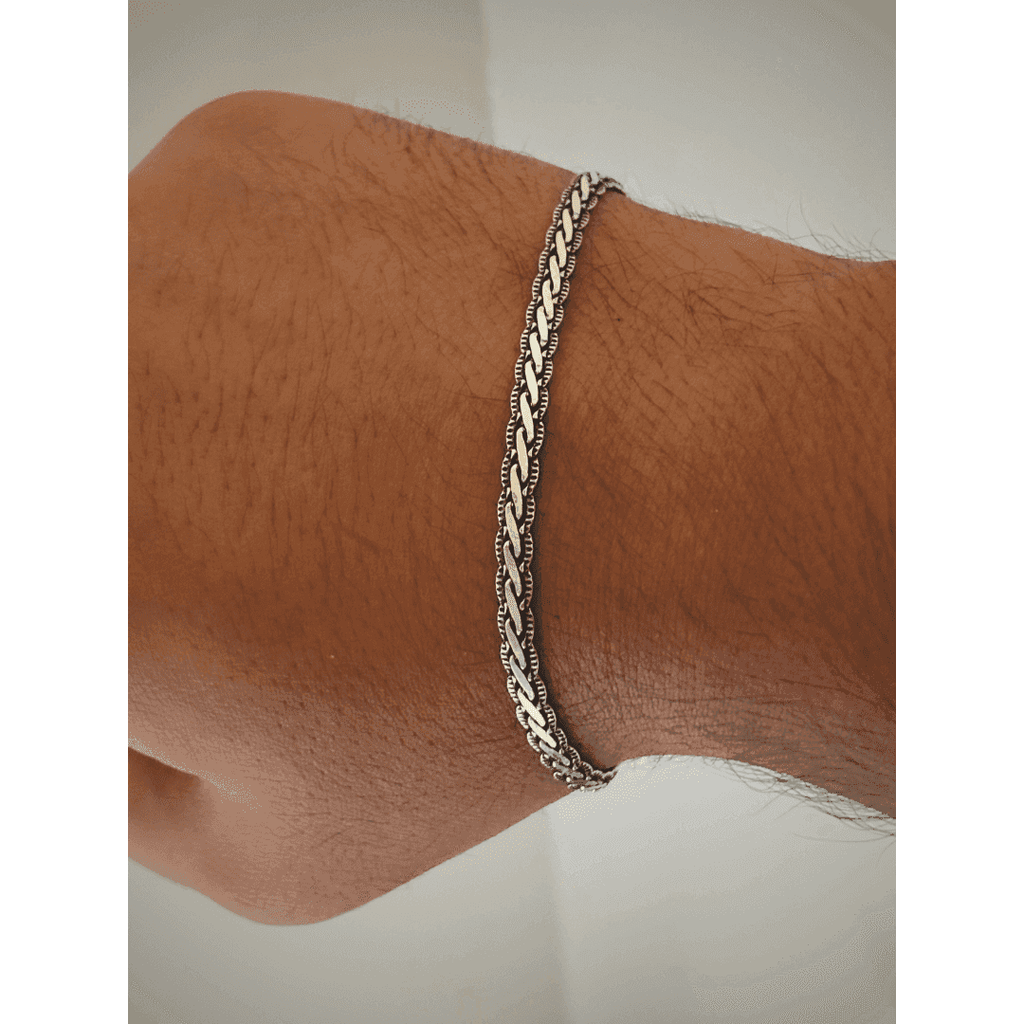 The 925 Sterling Silver Maharaja Bracelet - Celestora - India - - - Bracelet for Men, Boys, Gift for Men, Brother, Boyfriend, Husband