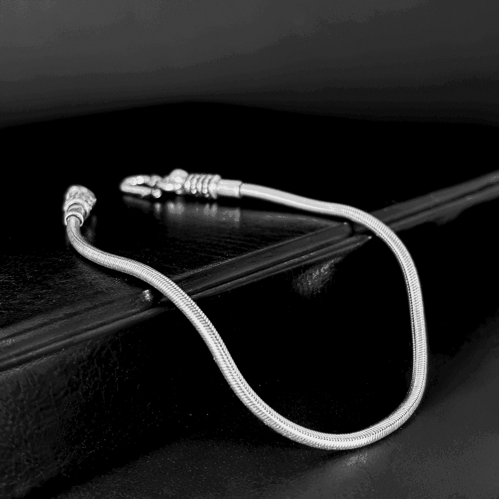 The 925 Sterling Silver Gravity Bracelet | Snake Chain - Celestora - India - Elegant - - Bracelet for Men, Boys, Gift for Men, Brother, Boyfriend, Husband