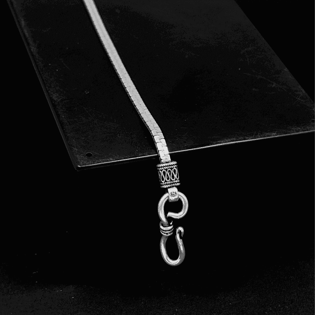 The 925 Sterling Silver Signature Bracelet - Celestora - India - Infinity | 8 inches - - Bracelet for Men, Boys, Gift for Men, Brother, Boyfriend, Husband