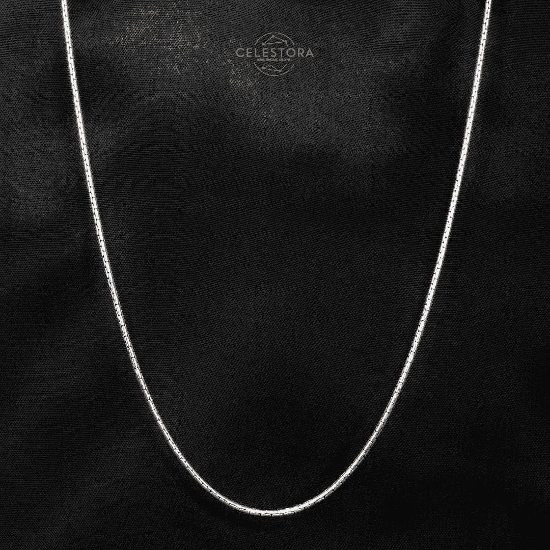 The 925 Sterling Silver Legacy Chain - Celestora - India - S-Hook Clasp - men - Chains