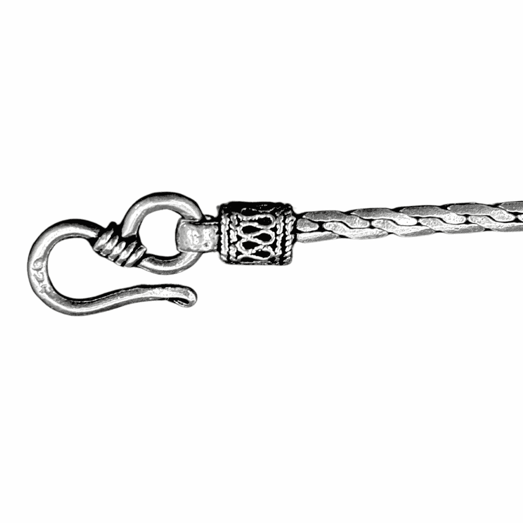 The 925 Sterling Silver Signature Bracelet - Celestora - India - Infinity | 8 inches - - Bracelet for Men, Boys, Gift for Men, Brother, Boyfriend, Husband