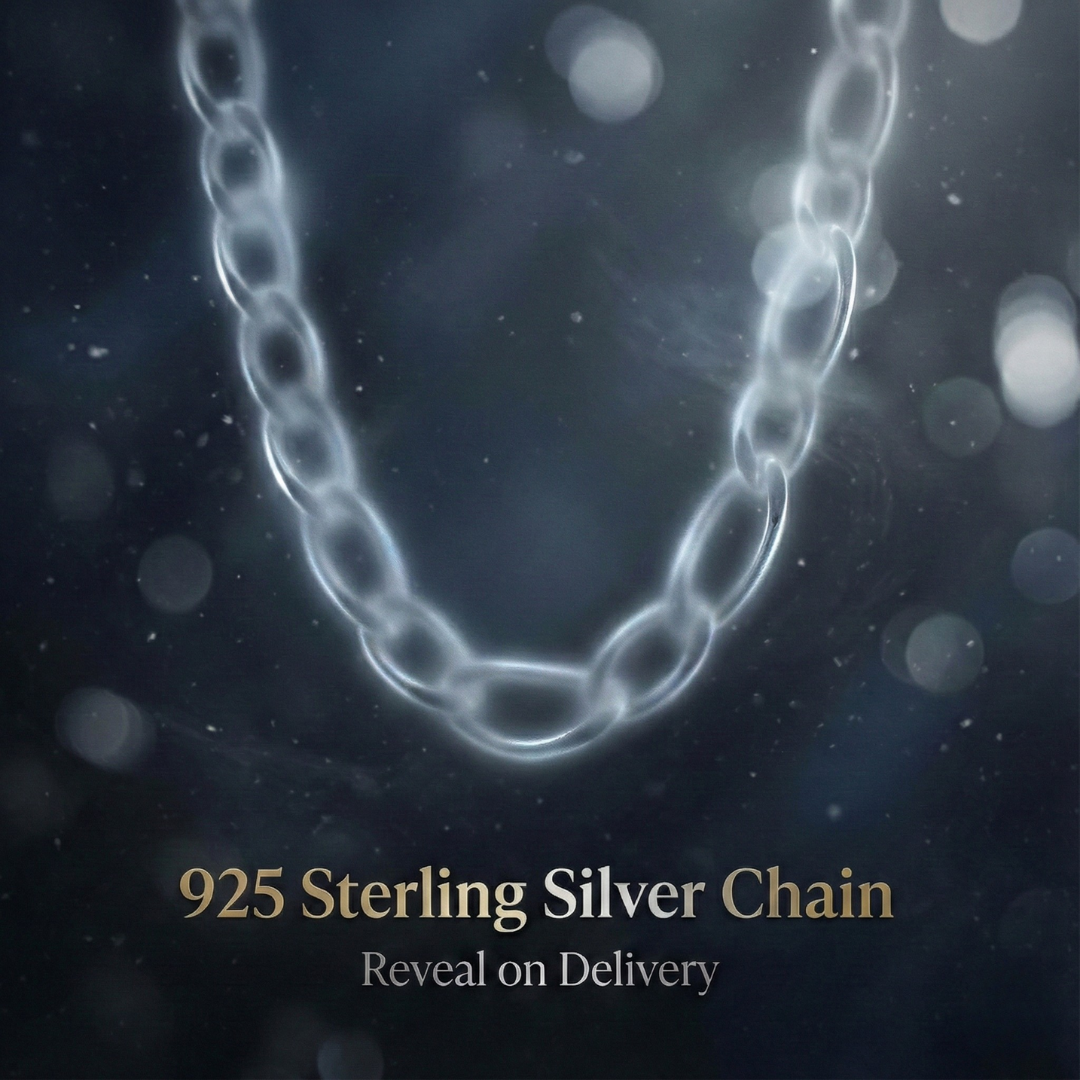 925 Sterling Silver Chain - Reveal on Delivery Gift