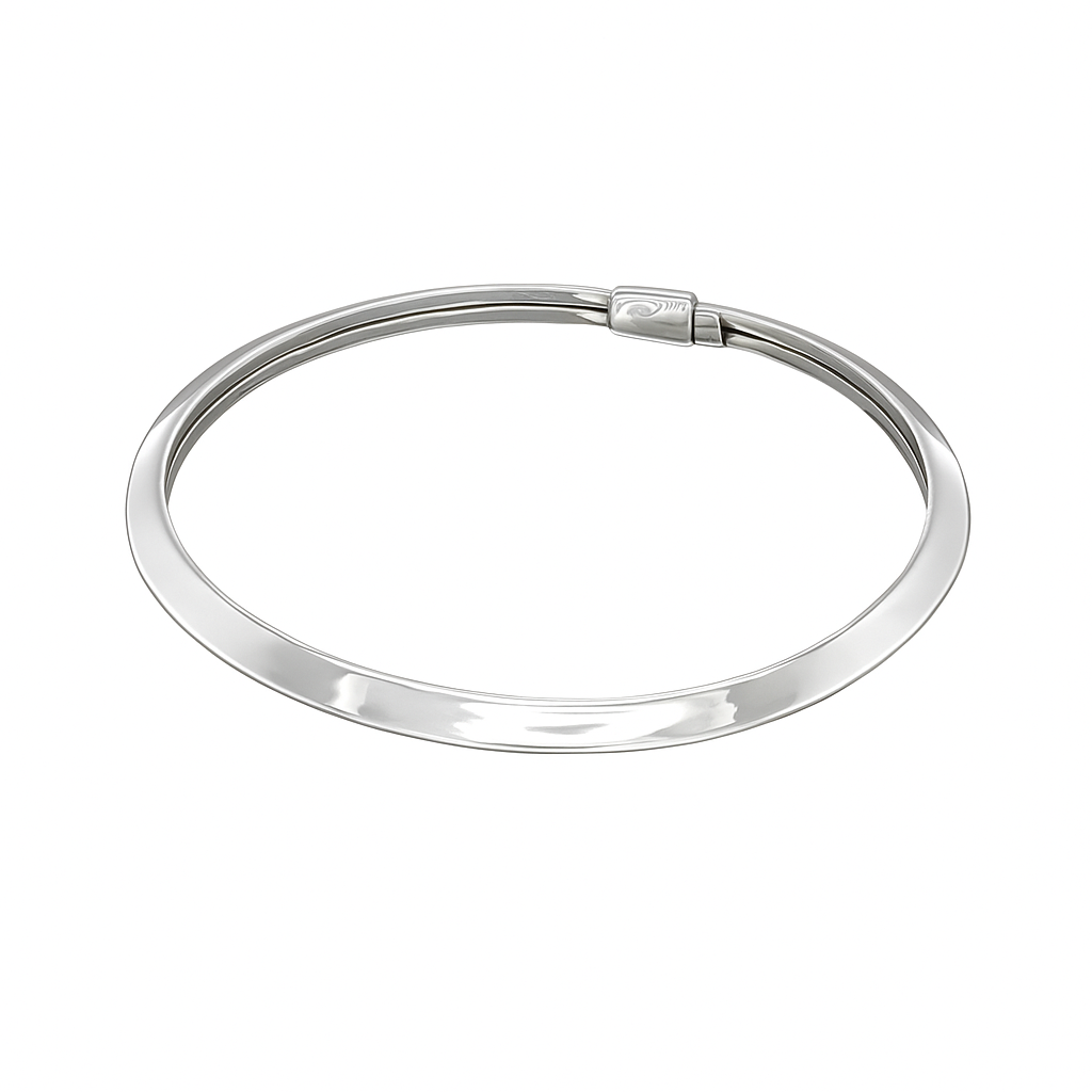 The 925 Sterling Basic Cuff / Kada for Men