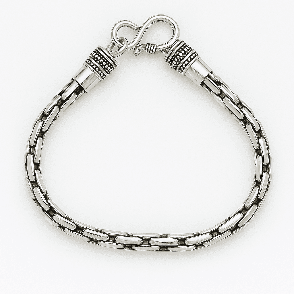 The 925 Sterling Silver Warrior Bracelet - Celestora - India - - - Bracelet for Men, Boys, Gift for Men, Brother, Boyfriend, Husband