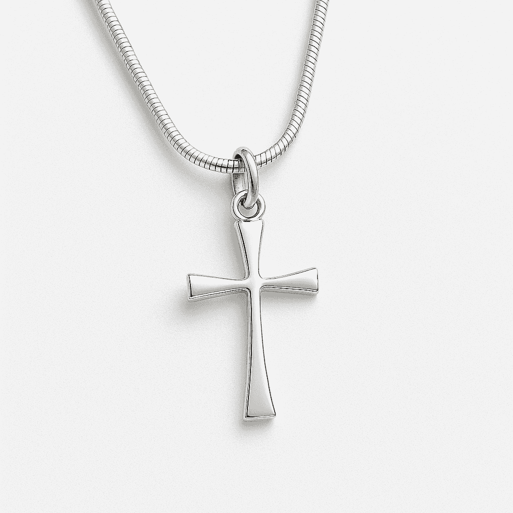 The 925 Sterling Silver Cross Pendant for Faith and Strength (Without Chain) - Celestora - India - Grace - - God Pendant for Men, Boys, Gift for Men, Brother, Boyfriend, Husband
