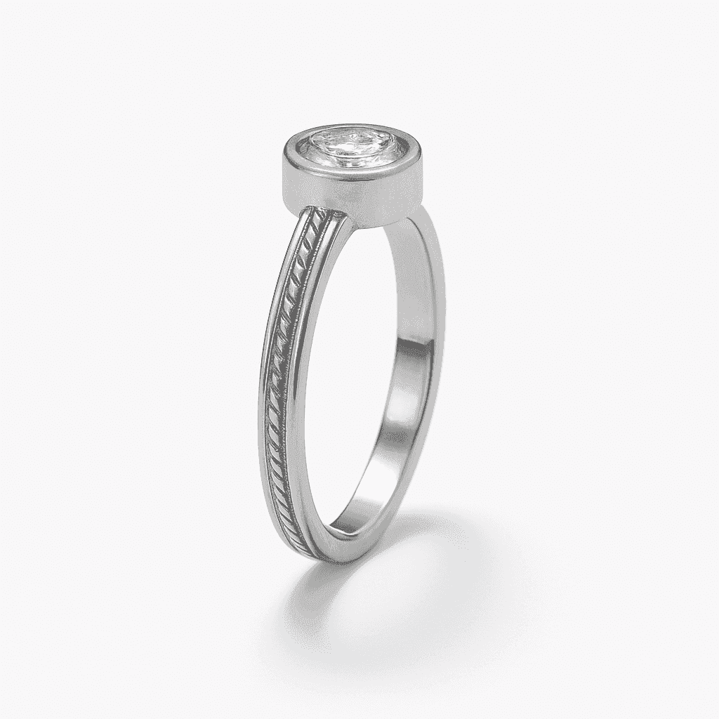 The 925 Sterling Silver Crown Ring - Celestora - India - Textured Crown / 9 - - Ring for Men, Boys, Gift for Men, Brother, Boyfriend, Husband