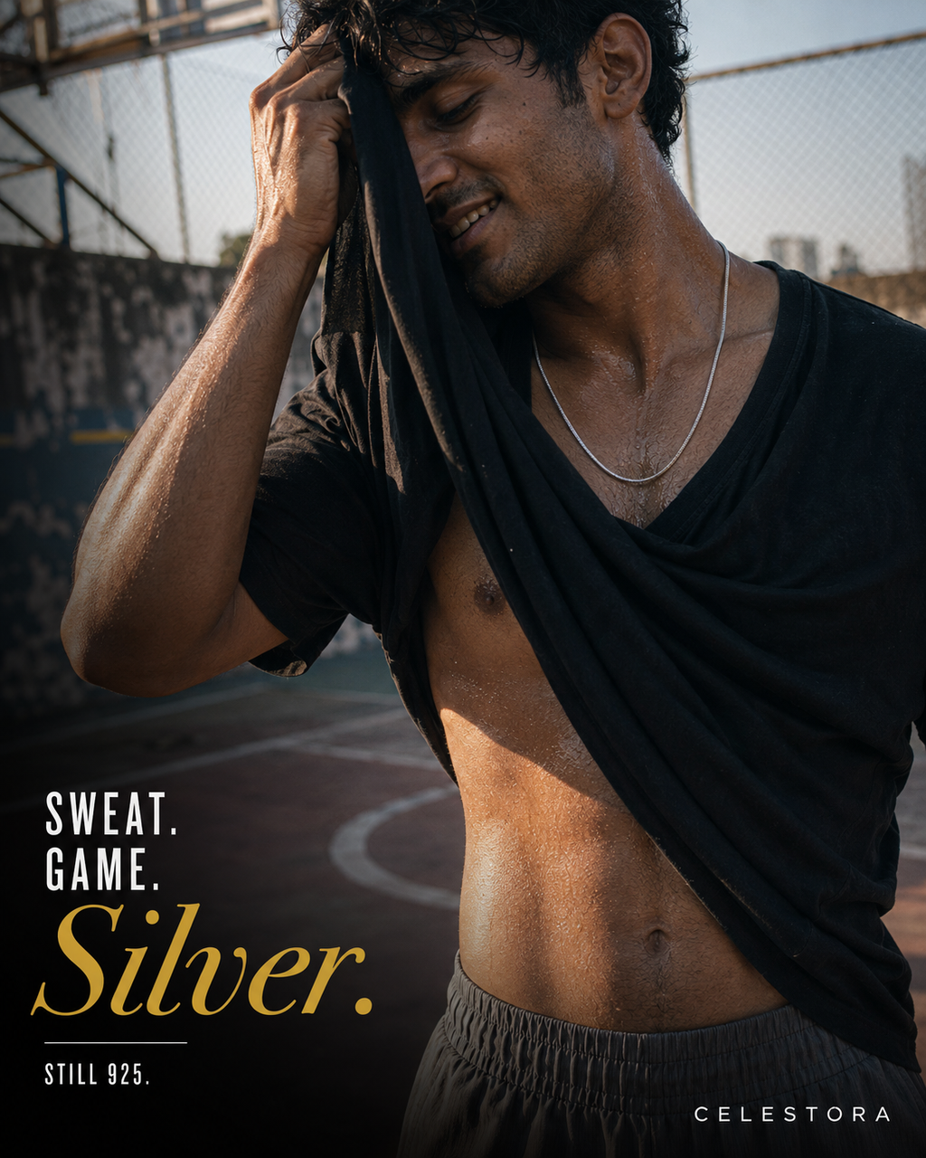 Classic Everyday Silver Snake Chain Necklace