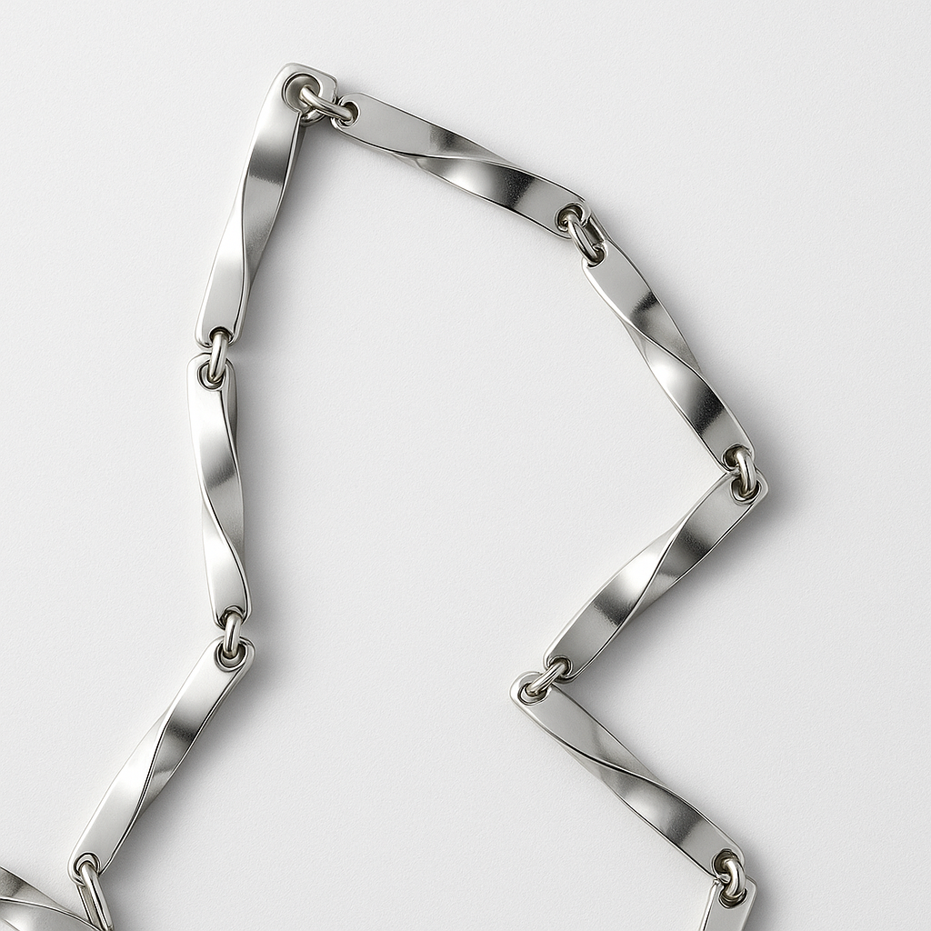 925 Sterling Silver ZigZag Bracelet